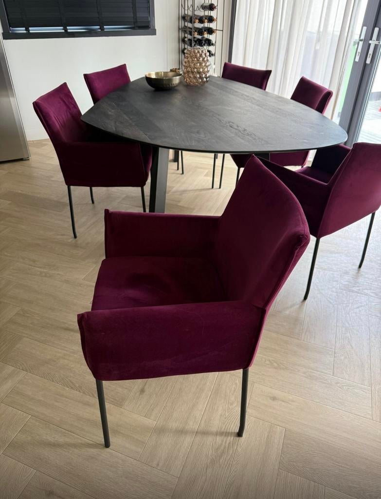 Stoelen 6 stuks / eetkamerstoelen, Ophalen, Zo goed als nieuw