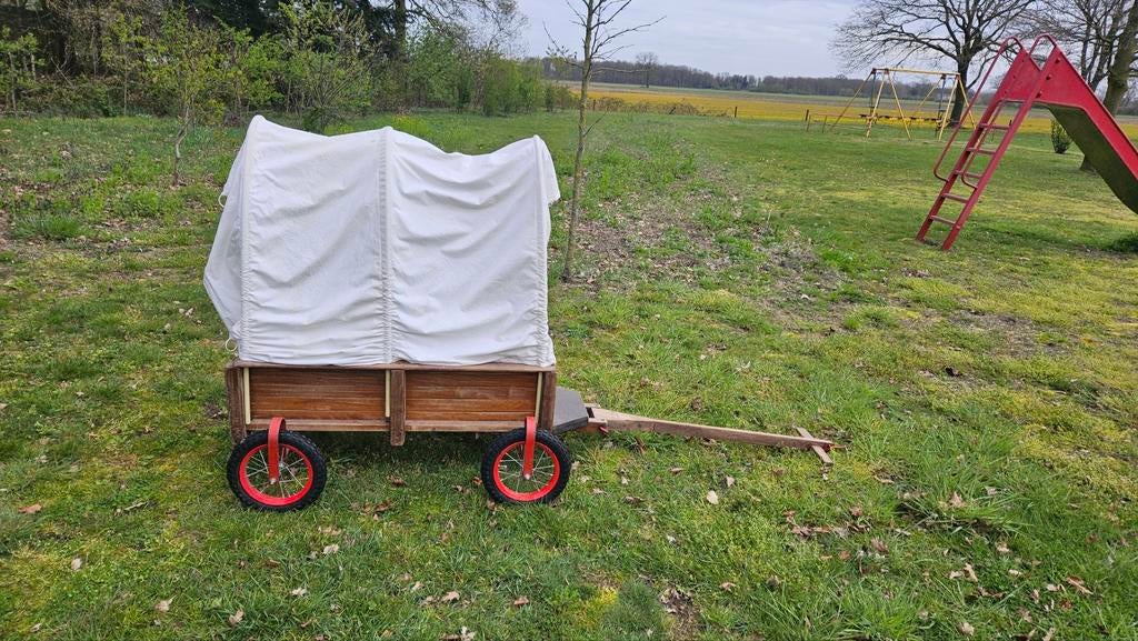 Unieke bolderkar/huifkar, Dieren en Toebehoren, Ophalen of Verzenden