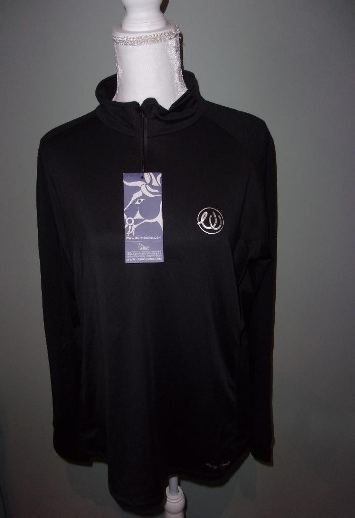 Harry's Horse Baselayer Rena XL zwart paardrijshirt training, Dressuur, Nieuw, Ophalen of Verzenden, Dames