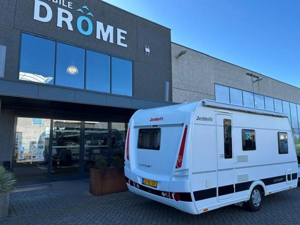 Dethleffs Camper 390 FS Mover amp; luifel, Caravans en Kamperen, Bedrijf, Treinzit, Dethleffs, Schokbreker