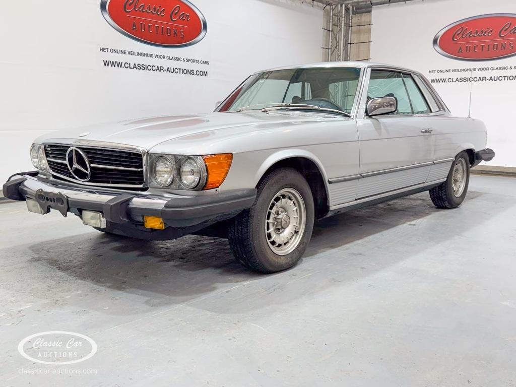 Mercedes-benz SLC 450 SLC  - ONLINE AUCTION, Auto's, Oldtimers, Automaat, Mercedes-Benz, Bedrijf, Zilver of Grijs