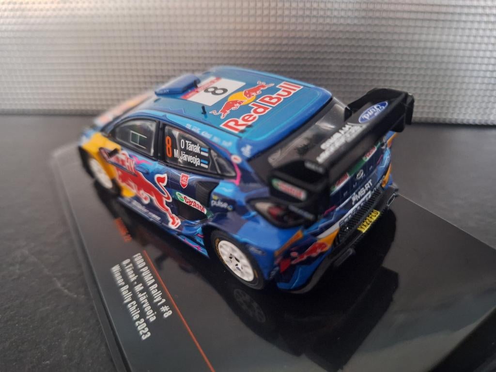 Ford Puma #8 Rally Chile 2023 Schaal 1:43, Overige merken, IXO, IXO, Nieuw