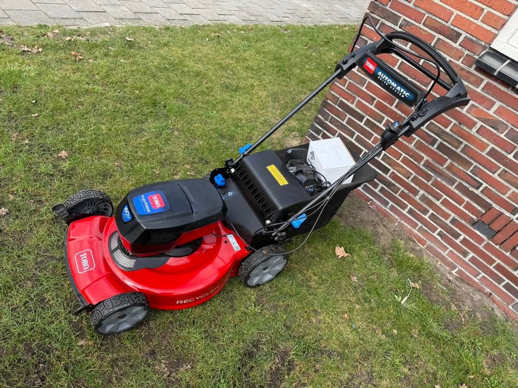 Nieuwe toro recycler accu grasmaaier complete set!!!, Cirkelmaaier, Accu-grasmaaier, Nieuw, Ophalen of Verzenden