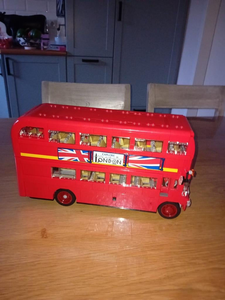 Lego London Bus (10258) - Zo goed als nieuw, Ophalen, Compleet, Lego, Zo goed als nieuw