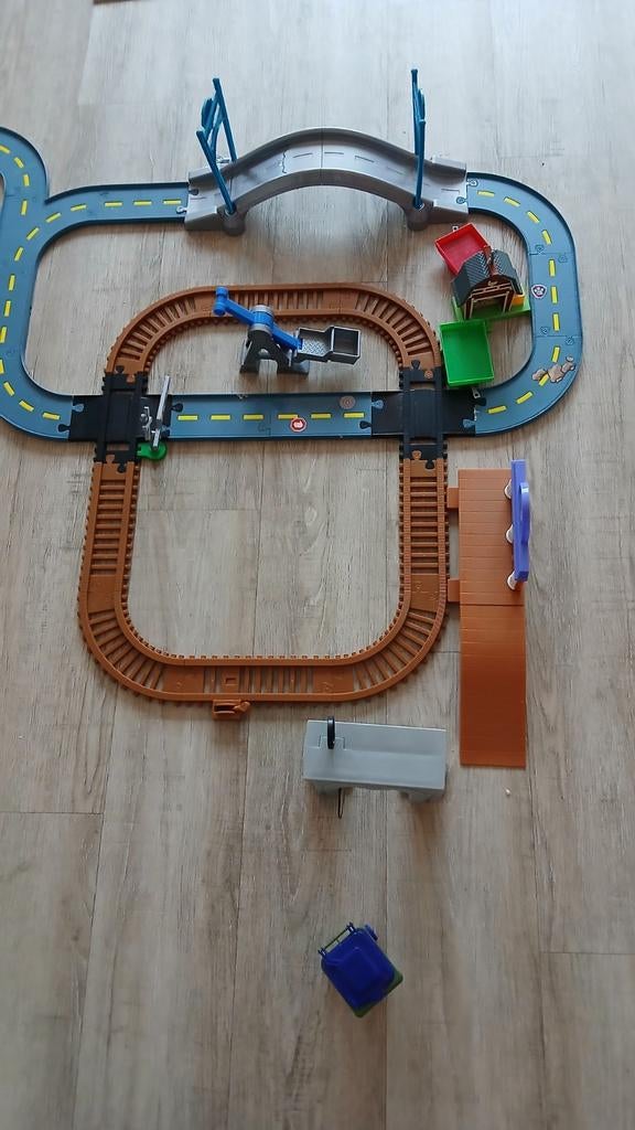 Paw Patrol Treinrails Spoorset Adventure Bay, Ophalen, Gebruikt