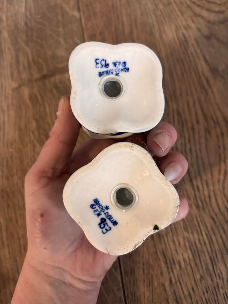 Peper en zout stel delftsblauw, Ophalen of Verzenden