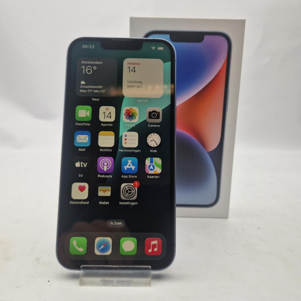 Apple iPhone 14 128GB || 88% || iOS 18 || Nu € 369,99, Ophalen of Verzenden, Gebruikt, Overige providers