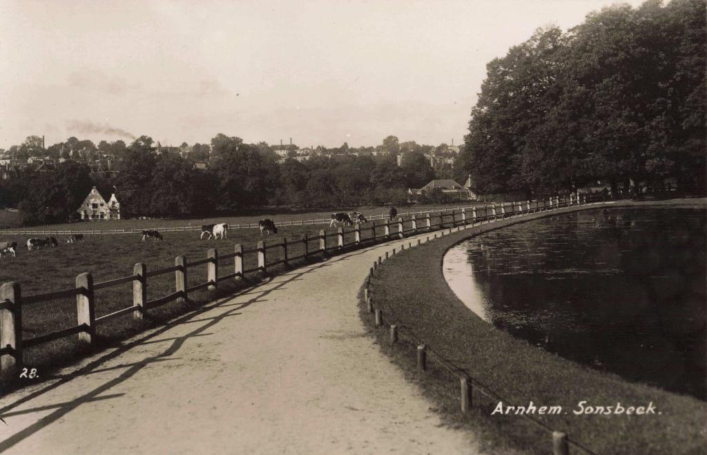 Arnhem Sonsbeek Newo Fotokaart OM299, Ophalen, 1920 tot 1940, Ongelopen, Gelderland