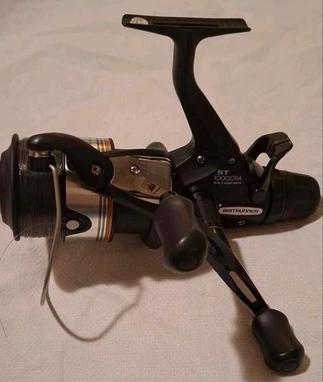 Shimano baitrunner met Fox EOS Karperhengel, Watersport en Boten, Ophalen, Zo goed als nieuw, Molen