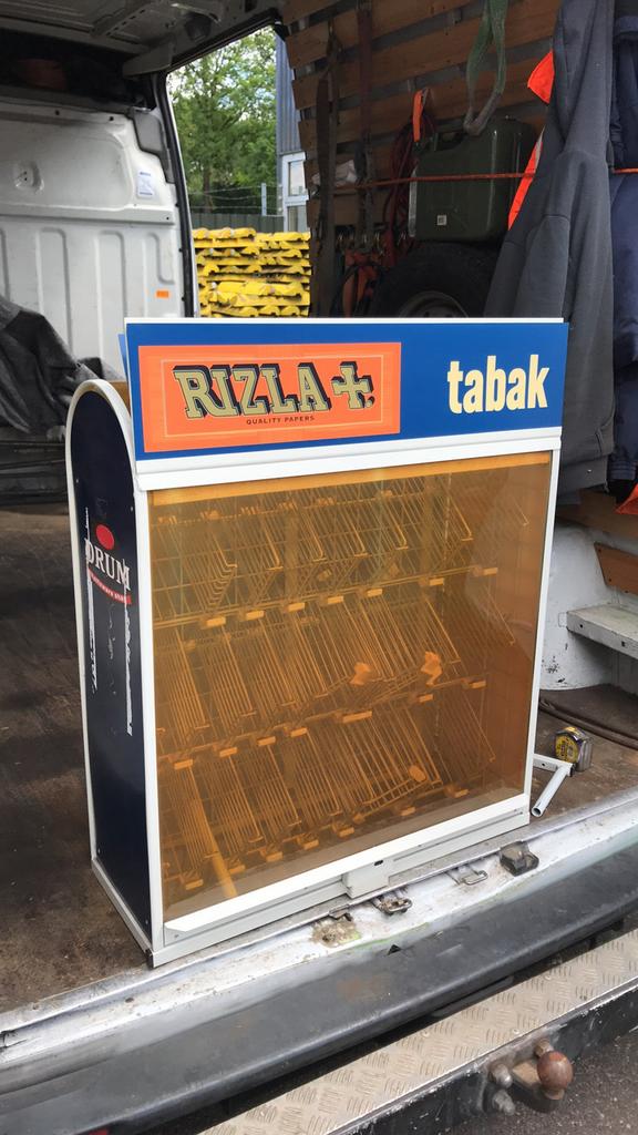 Vintage sigaretten / shag display, Ophalen, Gebruikt, ?, ?