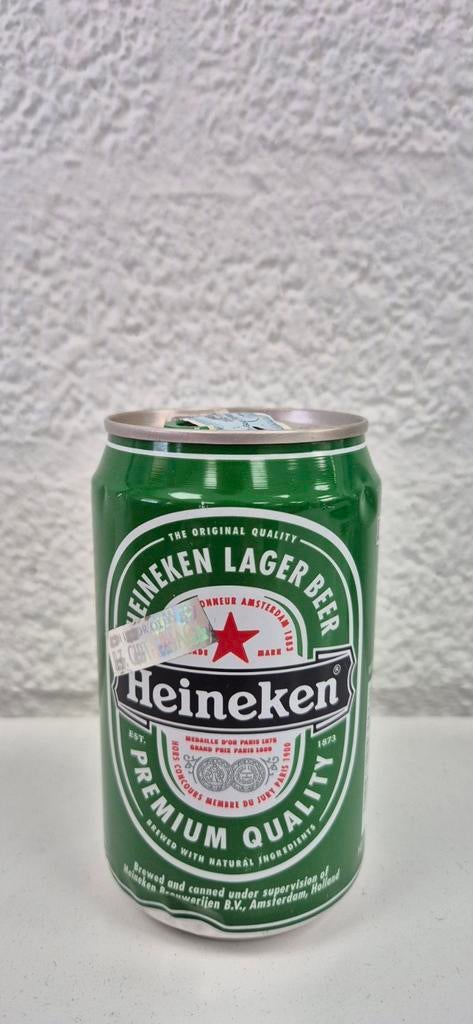 Vintage Heineken bierblikjes, Ophalen of Verzenden, Gebruikt, Overige typen, Heineken