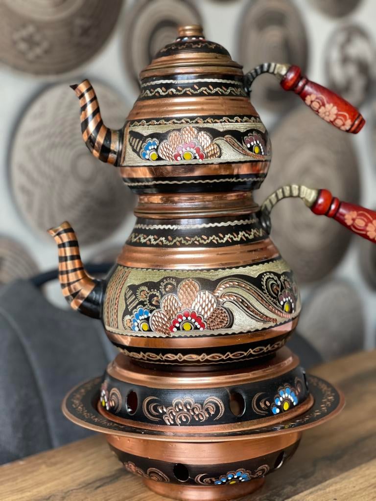 Antieke Turkse koffiepot, Ophalen of Verzenden