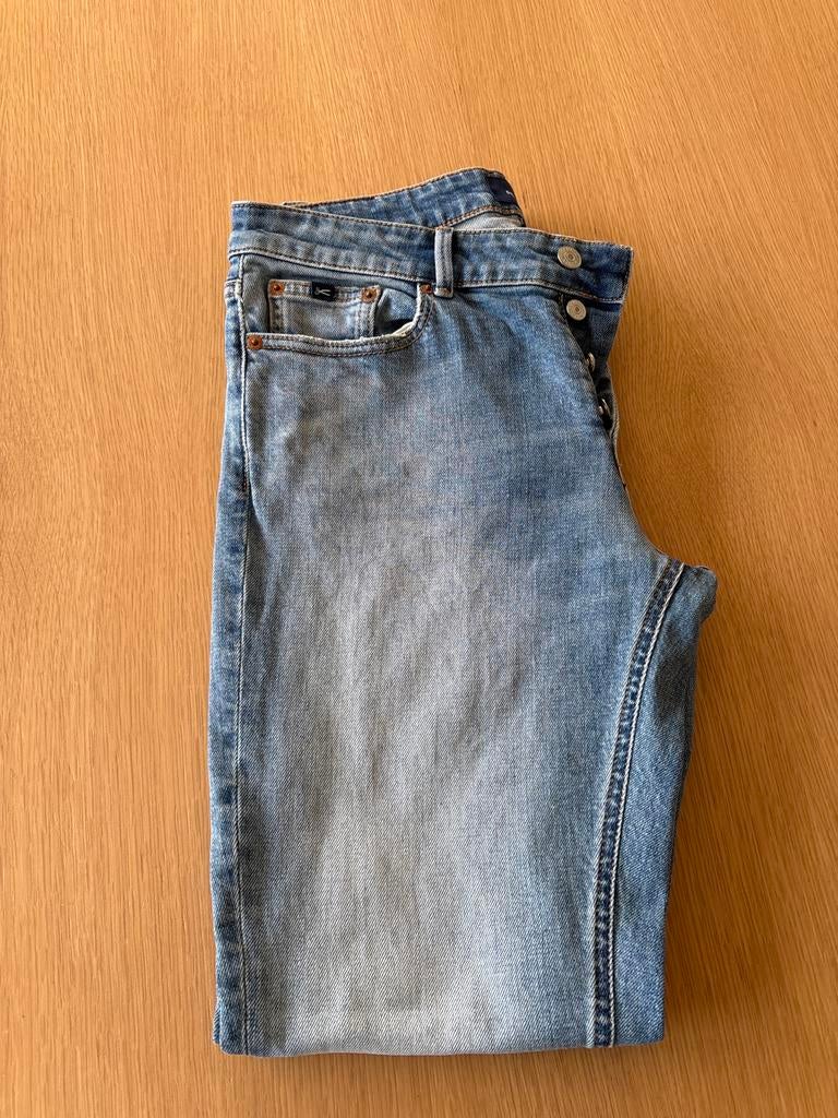 Denham Yuri jeans W26 L28, Ophalen of Verzenden, Gedragen, Blauw, W27 (confectie 34) of kleiner