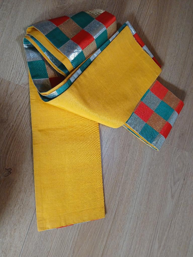 Traditionele Japanse obi hanhabaobi vierkant, Ophalen of Verzenden