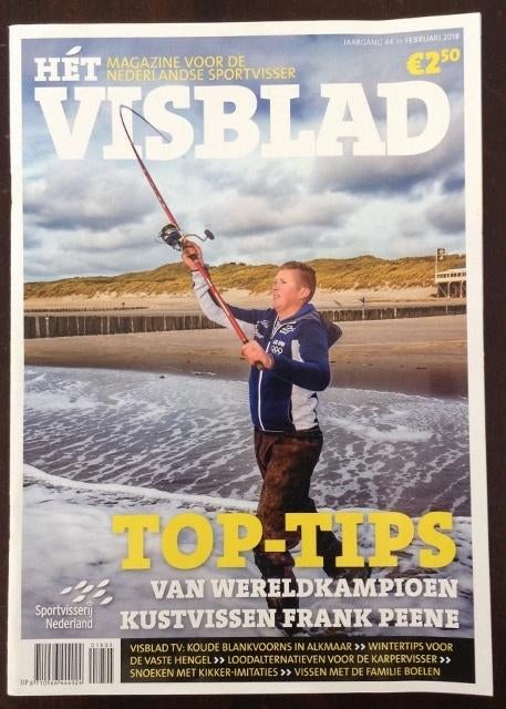 Het Visblad - februari 2018 - Nick Wentink, Ophalen of Verzenden, 1980 tot heden, Nederland, Tijdschrift