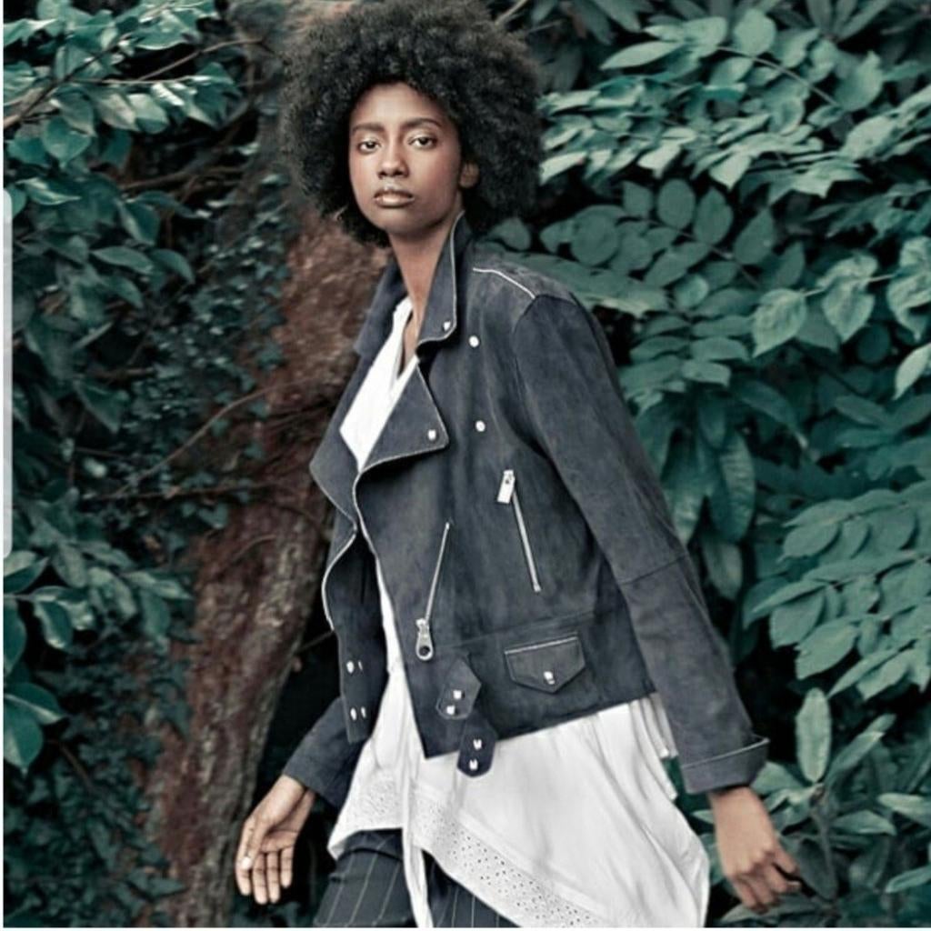 Nieuwe mooie groene leren jas van High Use. High., Ophalen of Verzenden, Nieuw, Groen