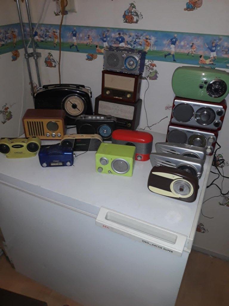 transistor radio s en retro radio s verzameling 23 stuks, Audio, Tv en Foto, Radio's, Gebruikt, Transistorradio, Ophalen of Verzenden