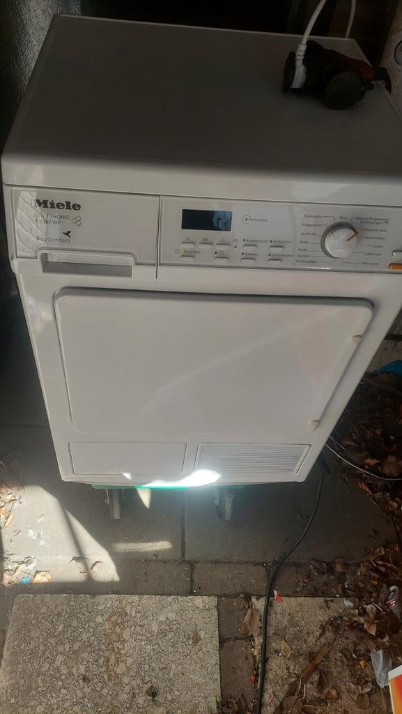 Goede miele condensdroger, 6 tot 8 kg, Ophalen, Condens, 85 tot 90 cm