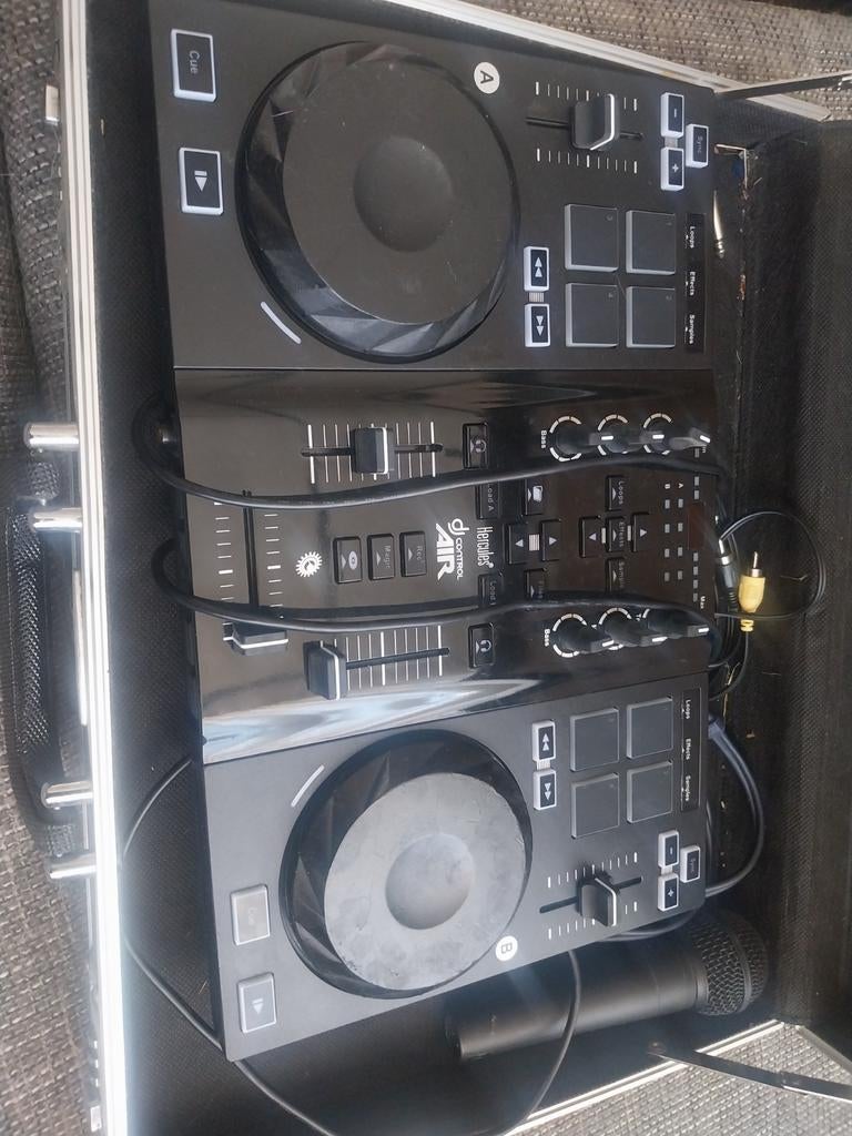 Hercules dj met microfoon, Muziek en Instrumenten, Dj-sets en Draaitafels, Ophalen of Verzenden, Zo goed als nieuw, Overige merken