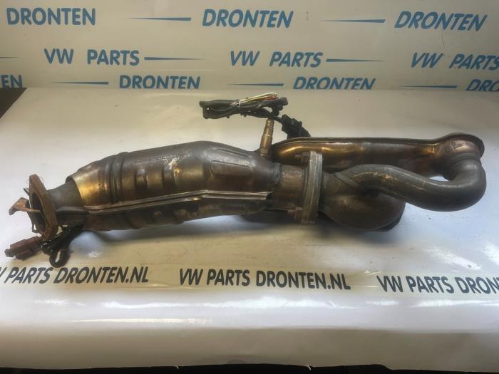 Uitlaatspruitstuk + katalysator van een Audi A4, Auto-onderdelen, Gebruikt, -, Verzenden, -