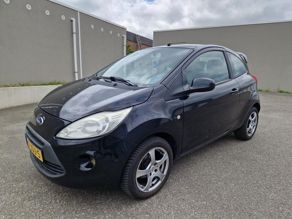 Ford Ka 1.2 Titanium (bj 2009), Auto's, Voorwielaandrijving, Gebruikt, 1242 cc, 4 cilinders
