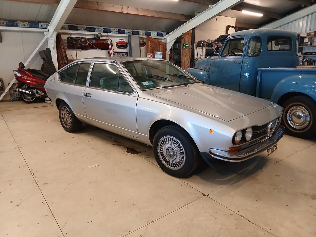 Alfa gtv bj 1977 met chrome bumper italie import harde auto., Bedrijf, Te koop