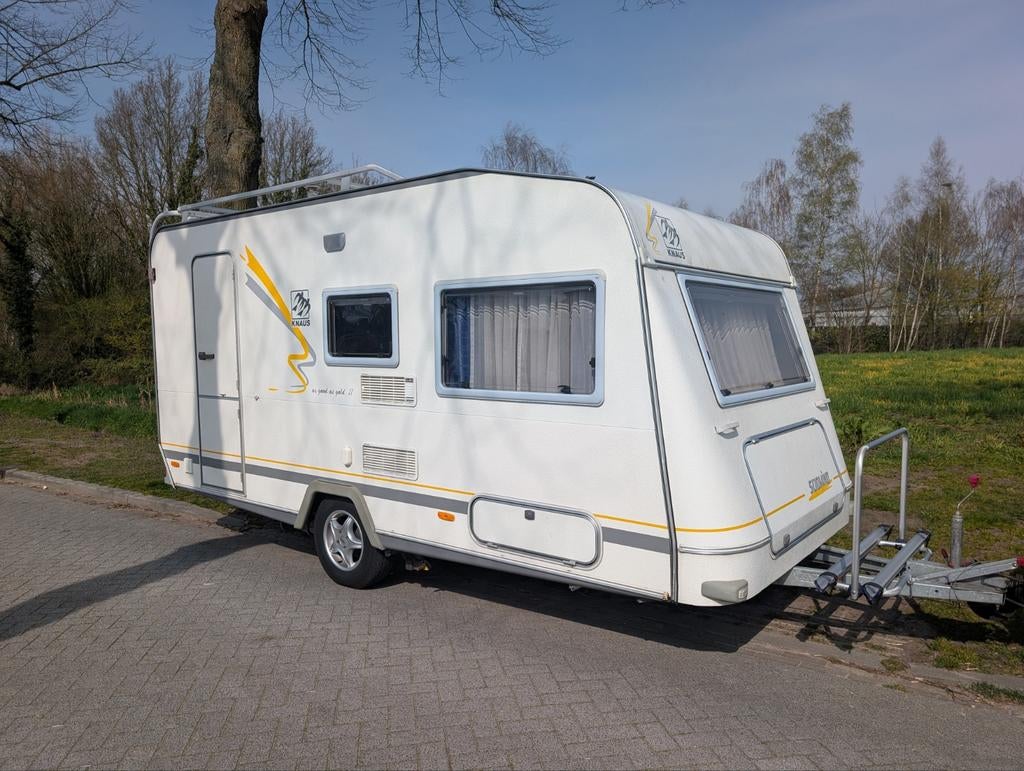 Knaus Sudwind 2003 met mover, Isabella voortent en luifel, 75 kg, Bedrijf, Treinzit, 750 - 1000 kg