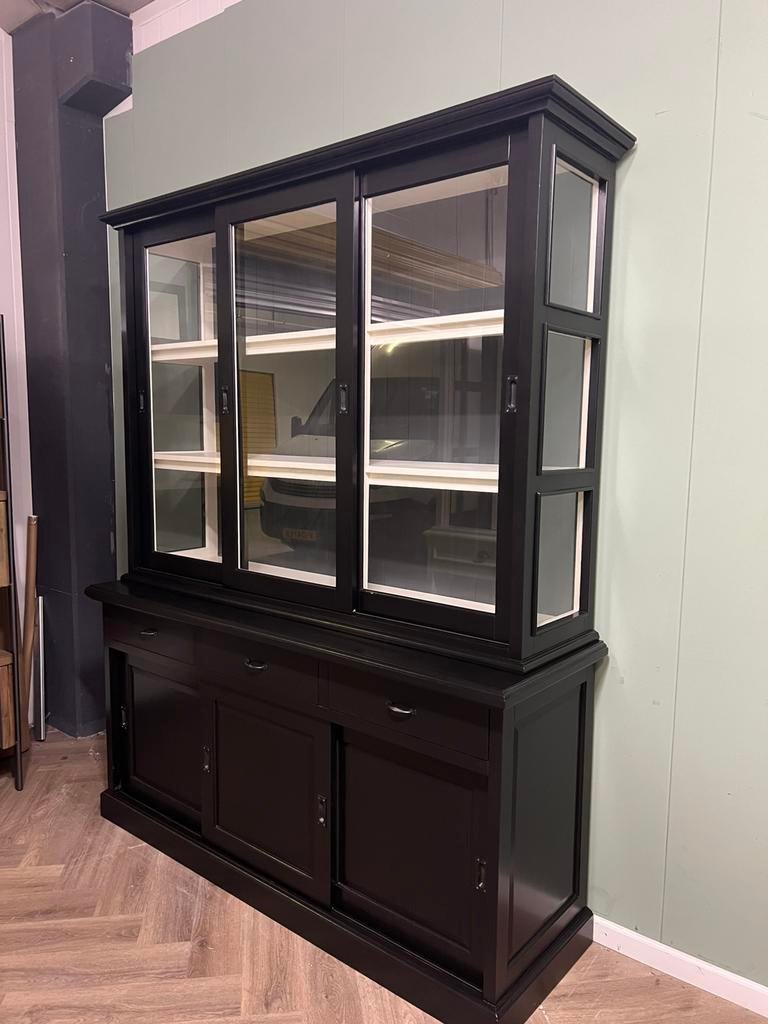 buffetkast / winkelkast /vitrinekast /servicekast, Ophalen of Verzenden, Zo goed als nieuw, 50 tot 75 cm, 200 cm of meer