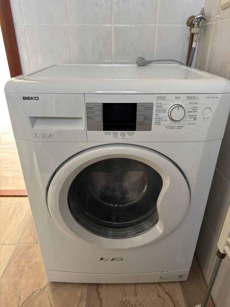 Beko Wasmachine WMB 71441 LM - Goede Staat, Gebruikt, Ophalen of Verzenden, 85 tot 90 cm, 1200 tot 1600 toeren