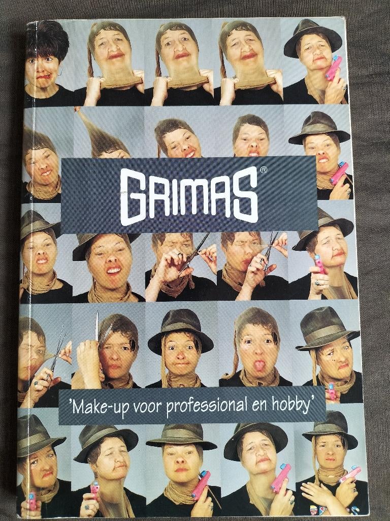 Grimas - Make-up voor professional en hobby, Boeken, Ophalen of Verzenden, Zo goed als nieuw, Overige onderwerpen, Grimas