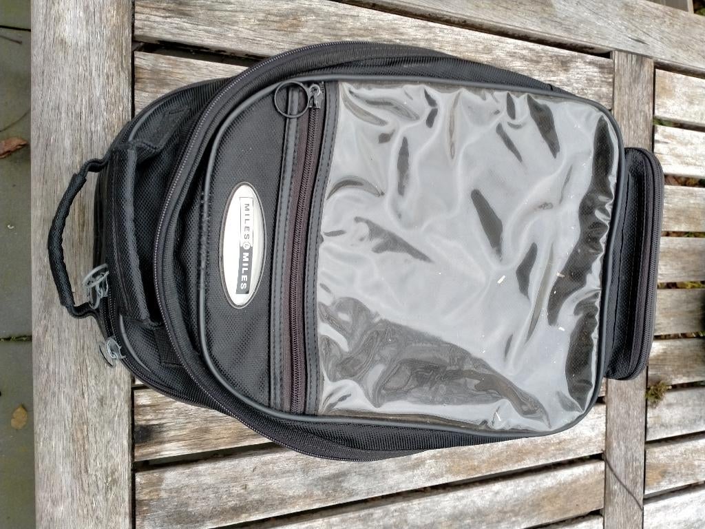 Motor tanktas 2 delig, Motoren, Accessoires | Koffers en Tassen, Ophalen of Verzenden, Gebruikt