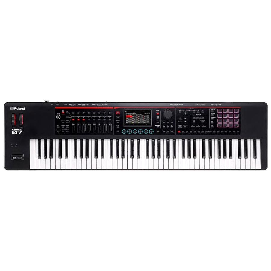 Roland Fantom-07 Workstation synthesizer  met Garantie, Roland, Midi-aansluiting, Ophalen of Verzenden, Zo goed als nieuw