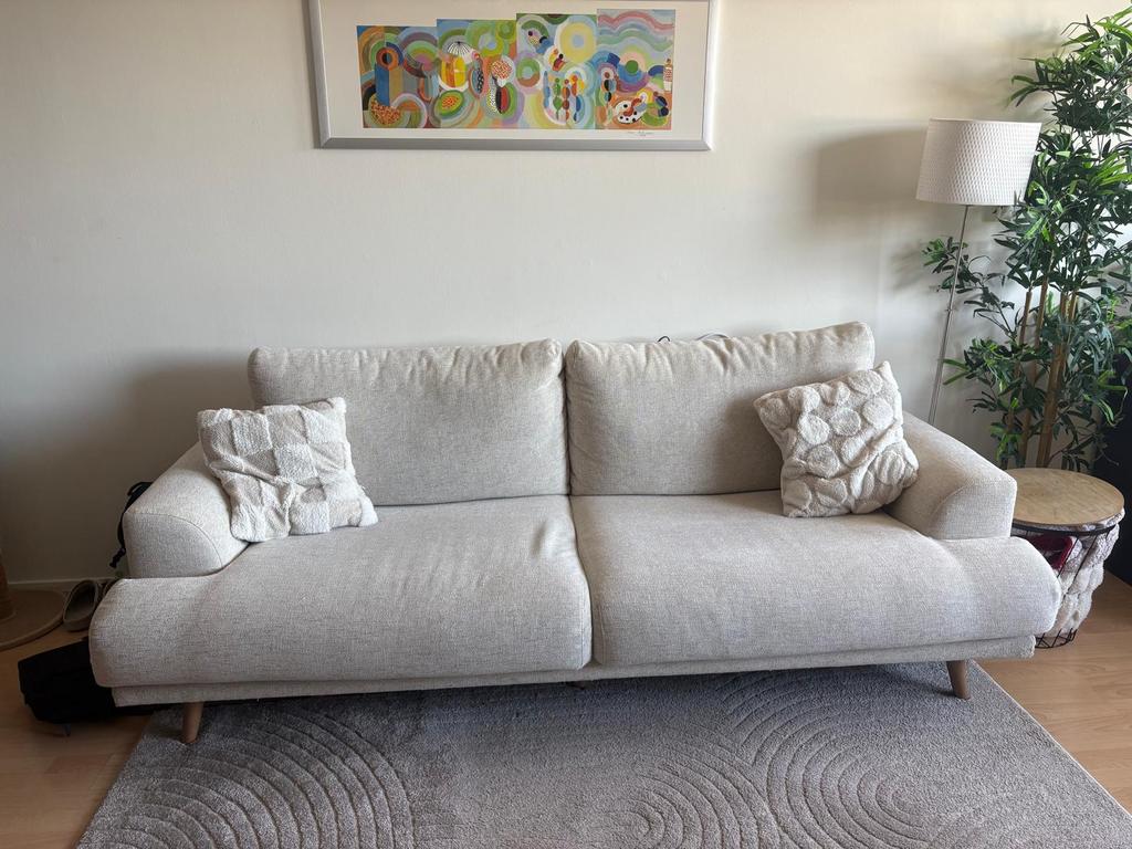 Kave Home bank, Ophalen, Tweepersoons, 75 tot 100 cm, Zo goed als nieuw