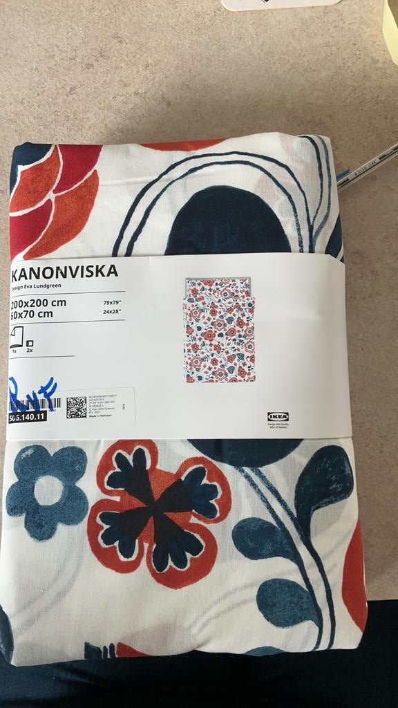 Ikea dekbedovertrek 2 persoons, Ophalen, Overige kleuren, Dekbedovertrek, Nieuw