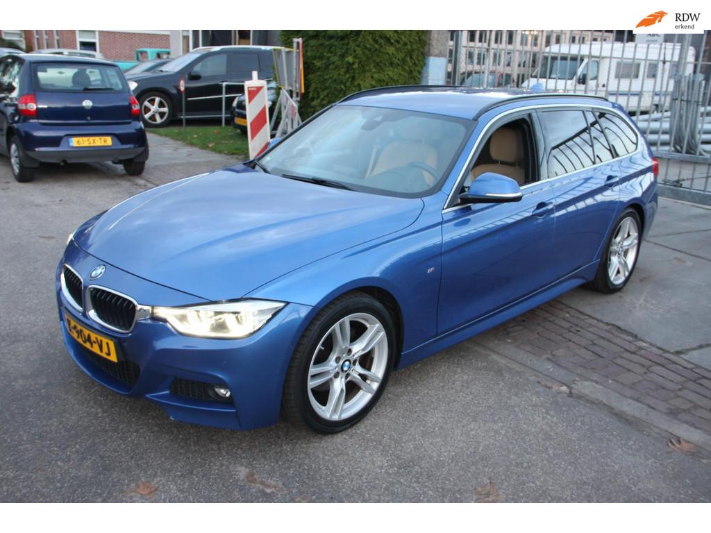 BMW 3-serie Touring 320d M-sport edition trekhaak,led, Mooie, Automaat, 745 kg, Achterwielaandrijving, Leder