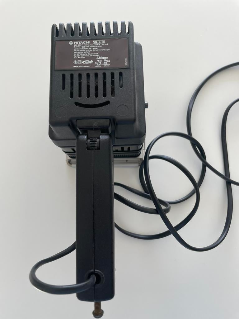 Film lamp Hitachi, Ophalen