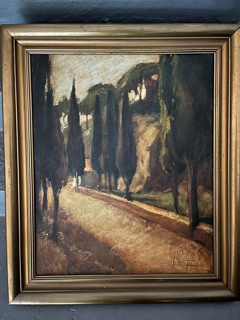 Schilderij Vicente Llorens Poy, Antiek en Kunst, Kunst | Schilderijen | Klassiek, Ophalen of Verzenden