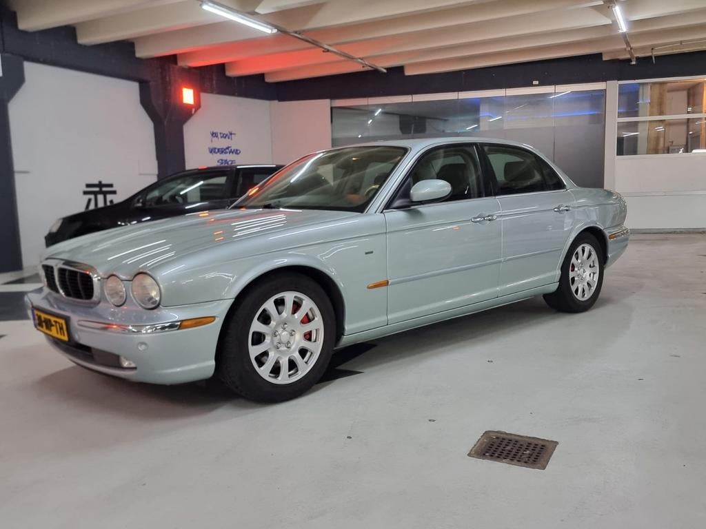 Jaguar XJ 3.0 175KW AUT 2004 Groen, Auto's, 238 pk, Achterwielaandrijving, Zwart, 1514 kg