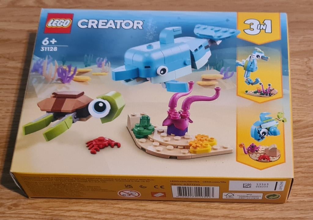 Lego 3 in 1 set nummer 31128, Ophalen of Verzenden, Zo goed als nieuw, Complete set, Lego