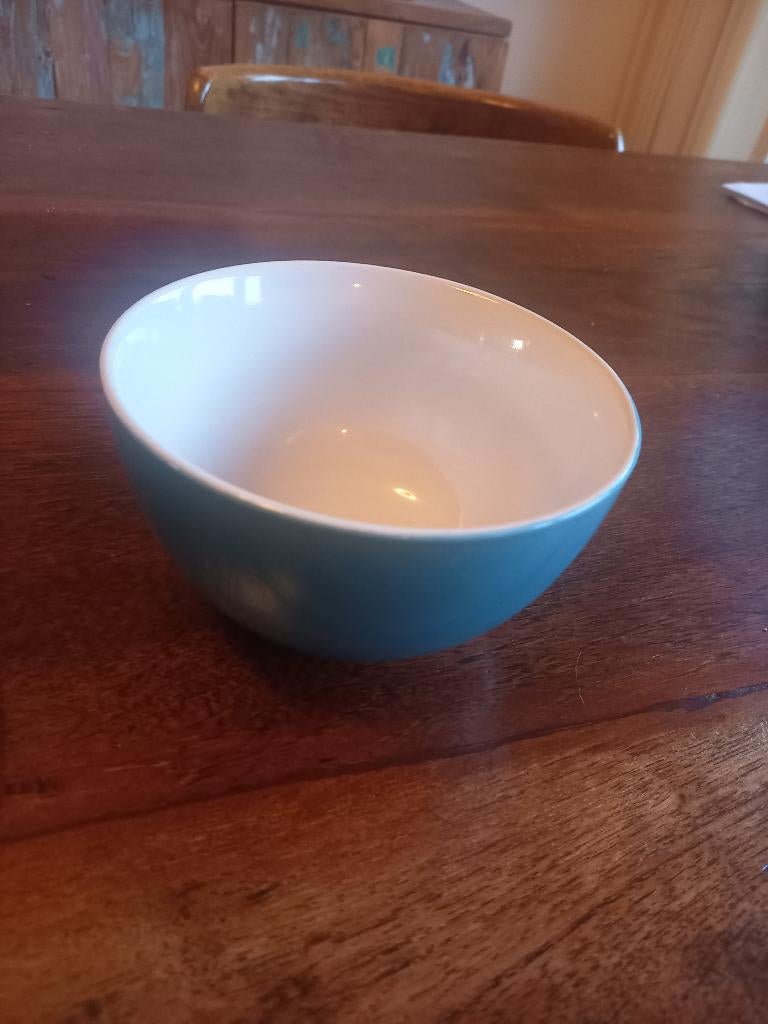 Te koop gevraagd blauwe soepkommen, schaaltje, kom, Ophalen, Zo goed als nieuw, Kom(men), Overige stijlen