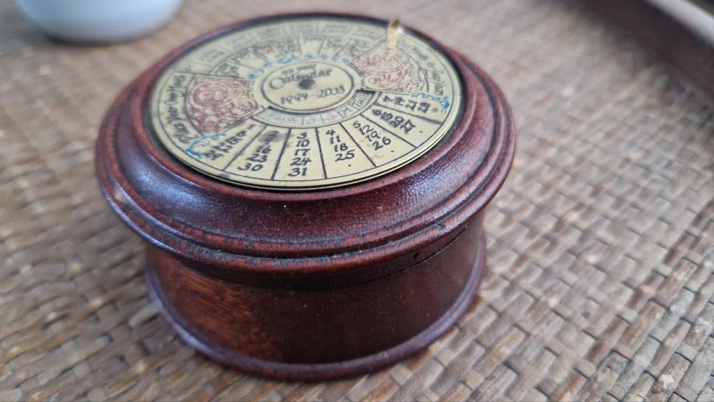 Vintage 40 Jarig Kalender 1994-2033, Antiek en Kunst, Ophalen of Verzenden