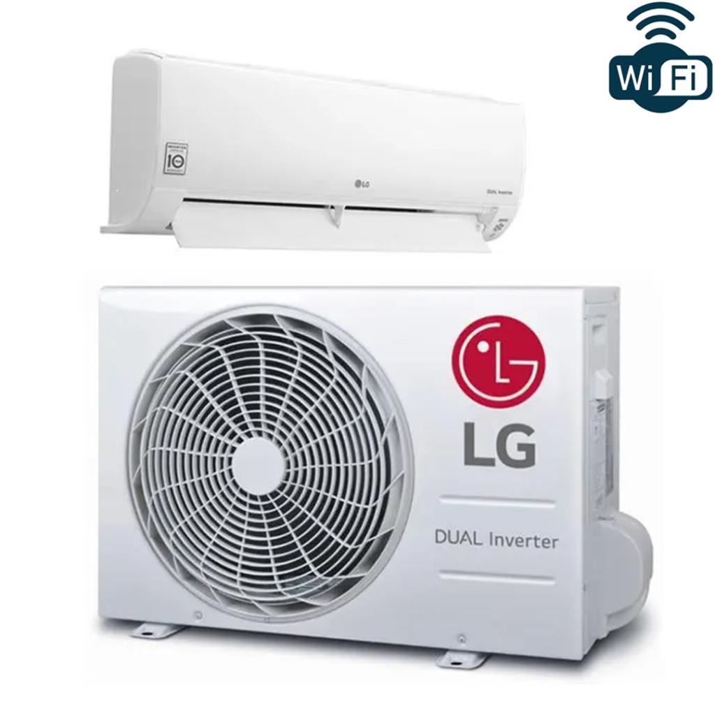 Airco LG DC09RK 2,5kW Deluxe WiFi Smart Inv SET, Ophalen, Timer, Koelen en Ontvochtigen, Nieuw