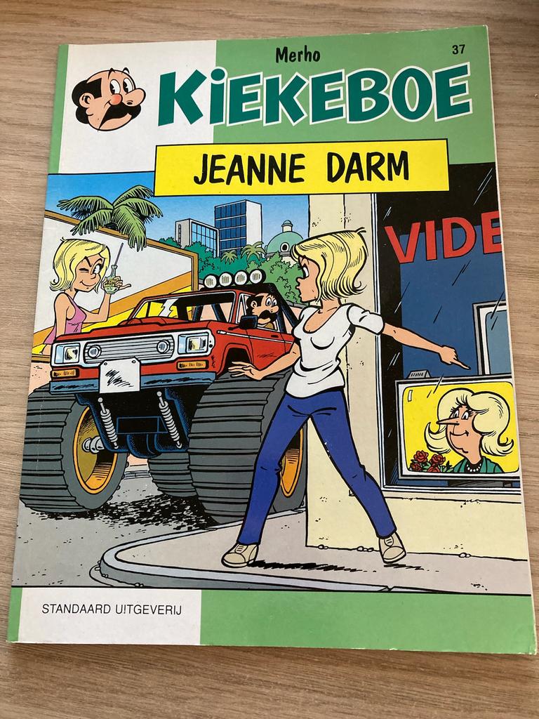 KIEKEBOE Merho - 37 Jeanne Darm, Boeken, Eén comic, Ophalen of Verzenden, Zo goed als nieuw, Europa