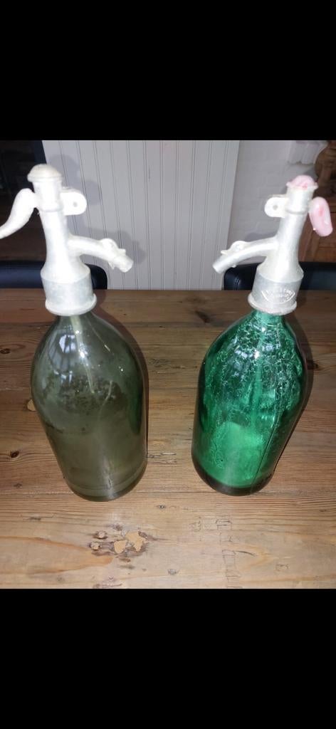 Spuitwater flessen., Antiek en Kunst, Ophalen of Verzenden