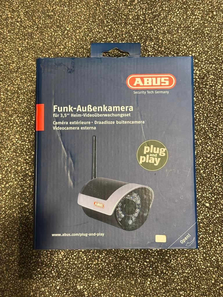 Abus draadloze buitencamera, Nieuw, Abus, Ophalen of Verzenden, Abus