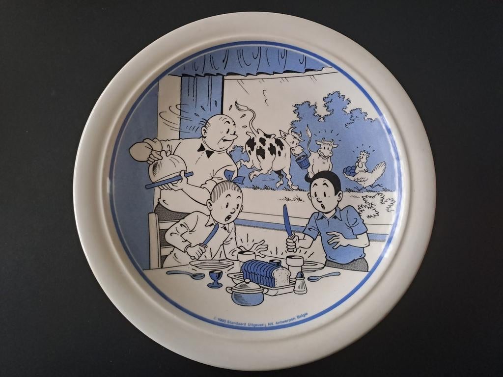 Bord suske en wiske, Verzamelen, Stripfiguren, Ophalen, Suske en Wiske, Zo goed als nieuw, Gebruiksvoorwerp