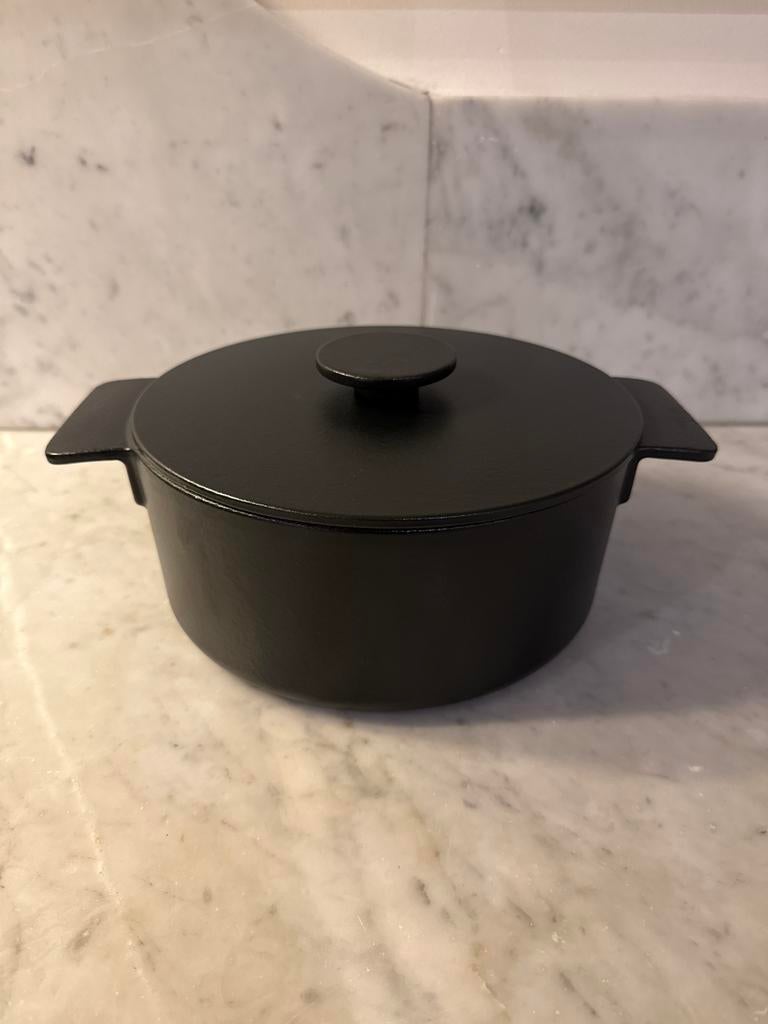 Serax Surface by Sergio Herman - Braadpan - 3L - Ø 23cm, Nieuw, Ophalen of Verzenden, Koekenpan of Braadpan, Gietijzer