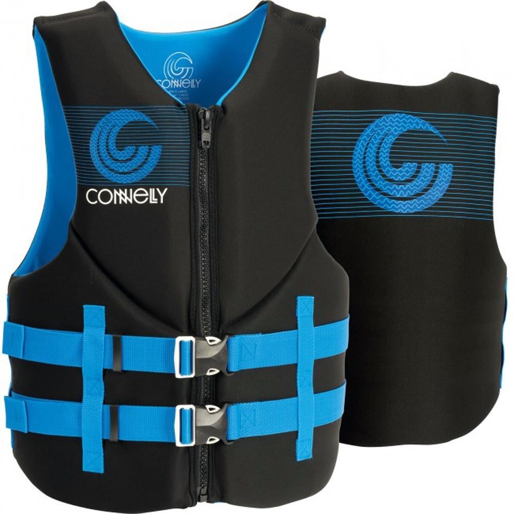 Connelly segmented neopreen blauw CE zwem vest in 5 kleuren, Watersport en Boten, Watersportkleding, Verzenden, Jobe, Zo goed als nieuw