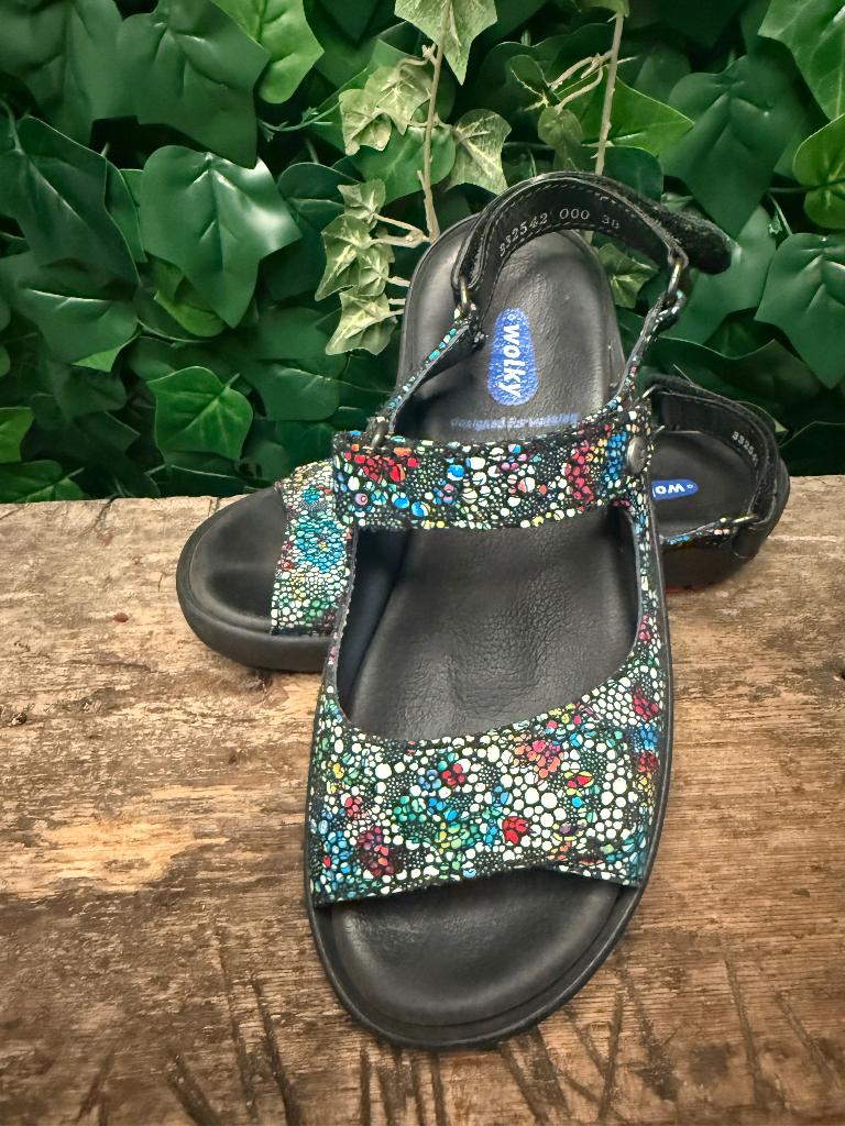 bijna Nieuwe sandalen van Wolky maat 38, Kleding | Dames, Schoenen, Slippers, Wolky, Wolky, Overige kleuren