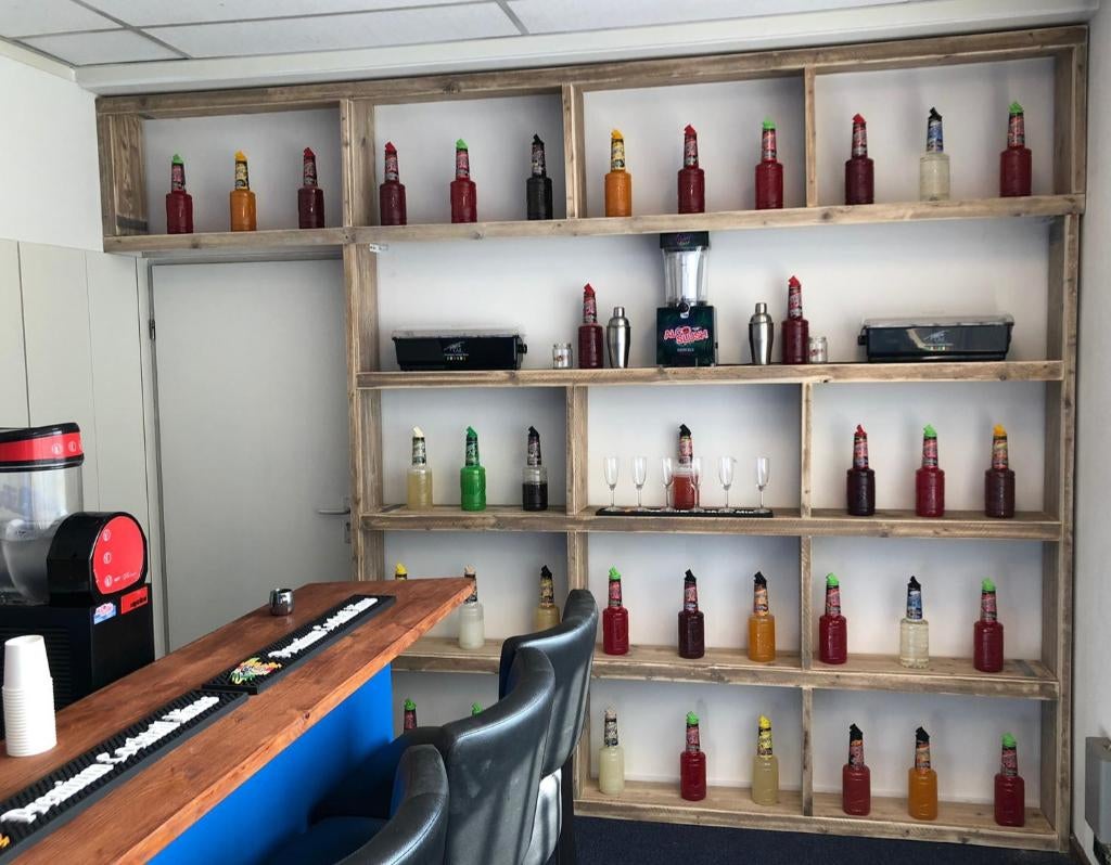 Wandrek vakkenkast wandmeubel Winkelinrichting stelling, Ophalen, Nieuw